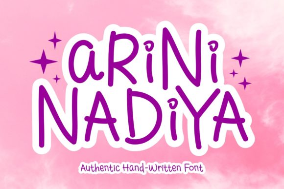 Arini Nadiya: The Playful Handwritten Font for Campaigns