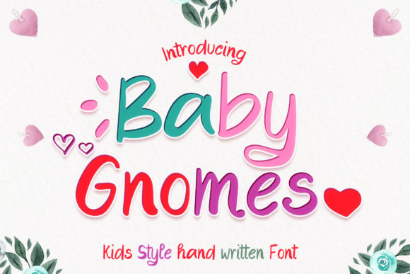Baby Gnomes: A Playful Font for Campaigns