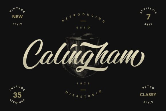 Calingham: The Handwritten Font for Campaign Clarity