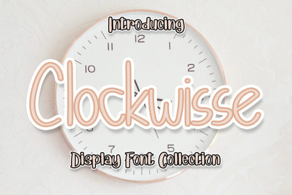 Clockwisse: A Playful Handwritten Font for Social Campaigns
