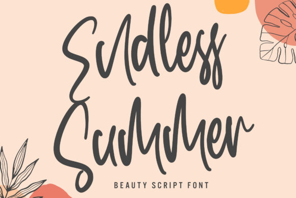 Endless Summer: An Elegant Handwritten Font for Branding