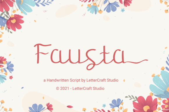 Fausta: The Handwritten Font for Bold Campaigns