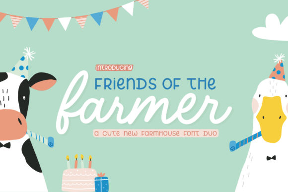 Friends of the Farmer: A Versatile Font for Branding