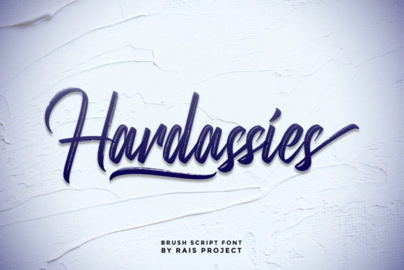 Hardassies: A Bold Script Font for Campaigns