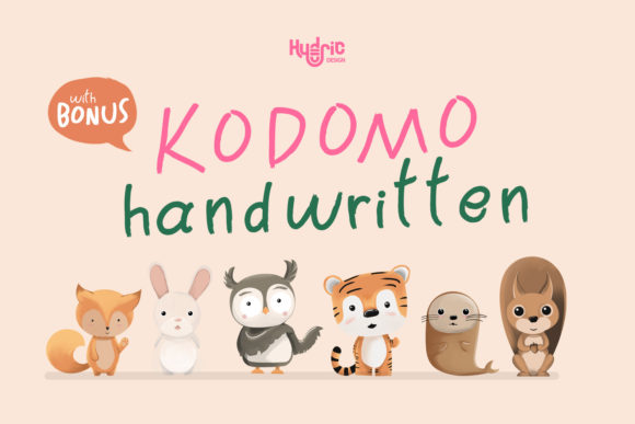 Kodomo Handwritten Font for Branding