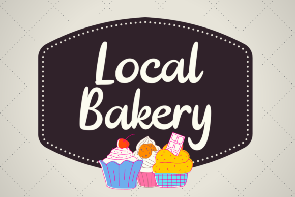 Local Bakery: The Handwritten Font for Your Brand