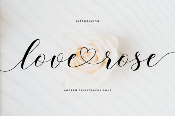 Love Rose: A Luxury Handwritten Font for Branding