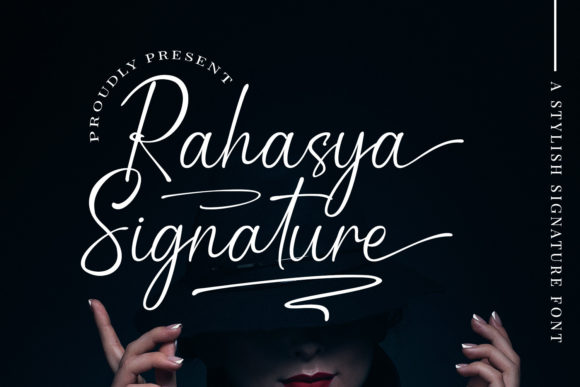 Rahasya Signature: A Timeless Handwritten Font for Crafters