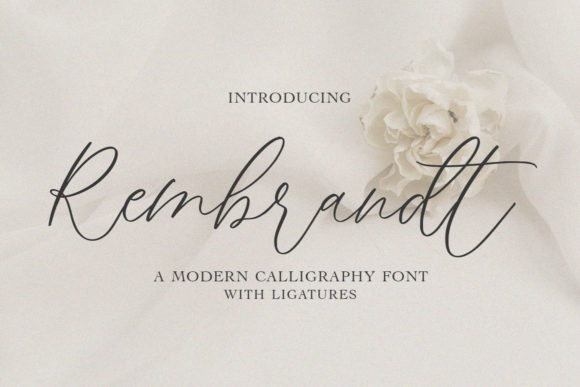 Rembrandt: A Premium Handwritten Font for Business
