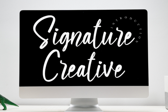 Signature Creative: The Elegant Handwritten Font for Branding