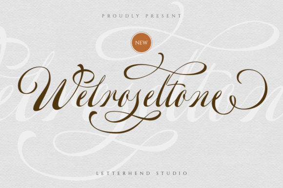 Welroseltone: A Handwritten Font for Branding